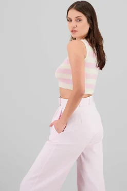 Chaleco Tejido Rayas