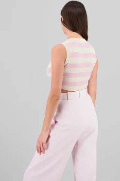 Chaleco Tejido Rayas