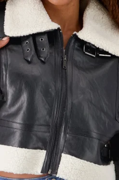 Chamarra tipo aviador