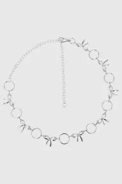 Cinturon cadena aro moños