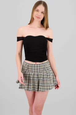 Corset detalle abertura escote