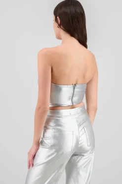 Corset strapless varillas metalico