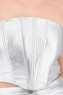 Corset strapless varillas metalico