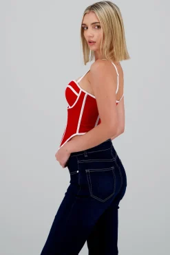 Corset varillas contraste