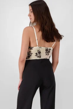 Corset varillas mesh flock