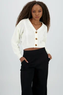 Cárdigan Tejido Punto Botones