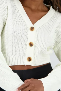 Cárdigan Tejido Punto Botones