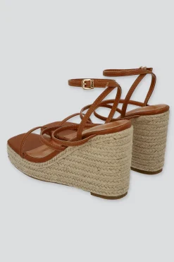 Cuña punta cuadrada tiras delgadas