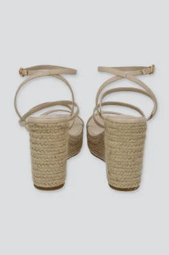 Cuña punta cuadrada tiras delgadas