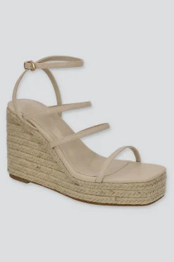 Cuña punta cuadrada tiras delgadas