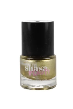 Esmalte de uñas metalizado dorado 10 ml