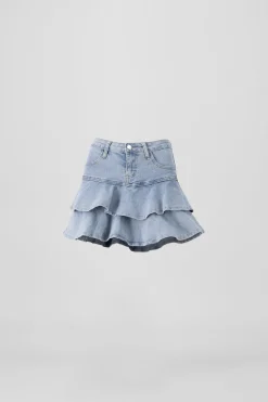 Falda Mini Denim Olanes