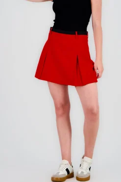 Falda mini detalle abertura