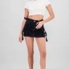 Falda short cargo tiras ajustables