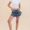 Falda Short Denim Olanes