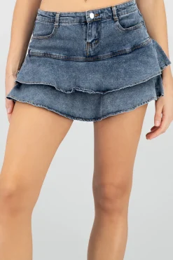 Falda Short Denim Olanes