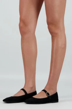 Flat mary jane contrastes bies