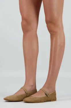 Flat mary jane contrastes bies