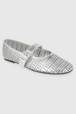 Flat mary jane perforada diseños