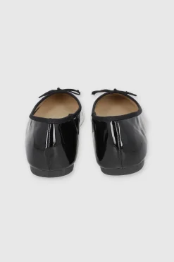 Flat punta cuadrada moñito