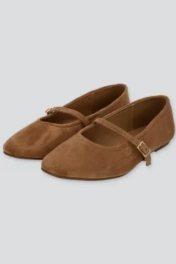Flats mary jane suaves gamucina sencillos