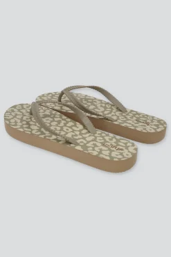 FLIP FLOP ANIMAL PRINT