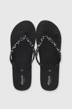 FLIP FLOP BRILLOS ROCA