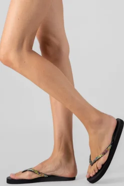 Flip Flop Chinela Brillos Piedras