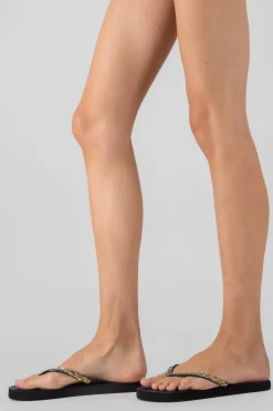 Flip Flop Chinela Brillos Piedras