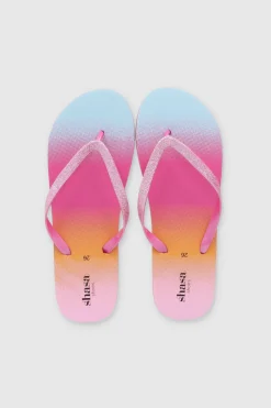 FLIP FLOP DEGRADADO GLITTER
