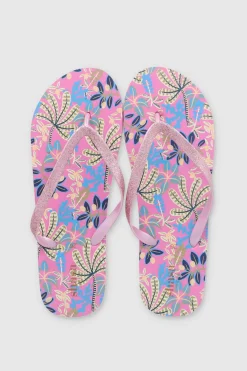 FLIP FLOP PRINT GLITTER