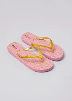 Flip flop rombos tribal