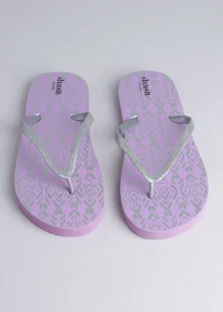Flip flop rombos tribal