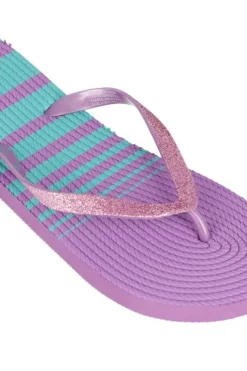 Flip flop textura bicolor