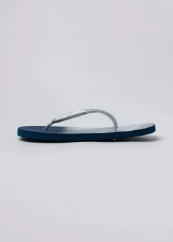 Flip flop textura brillos