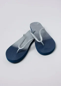 Flip flop textura brillos