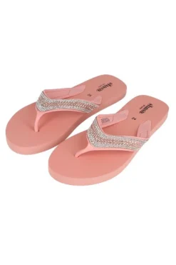 Flip flop tiras anchas brillos