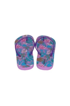 Flip flop tropical brillos correas