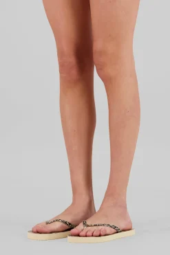 Flip Flops Animal Print Chinela