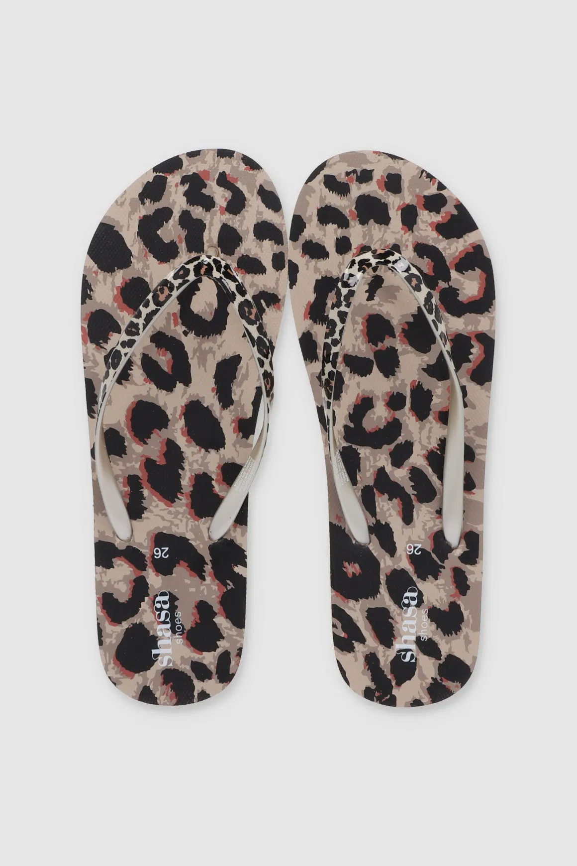 Flip Flops Animal Print Chinela