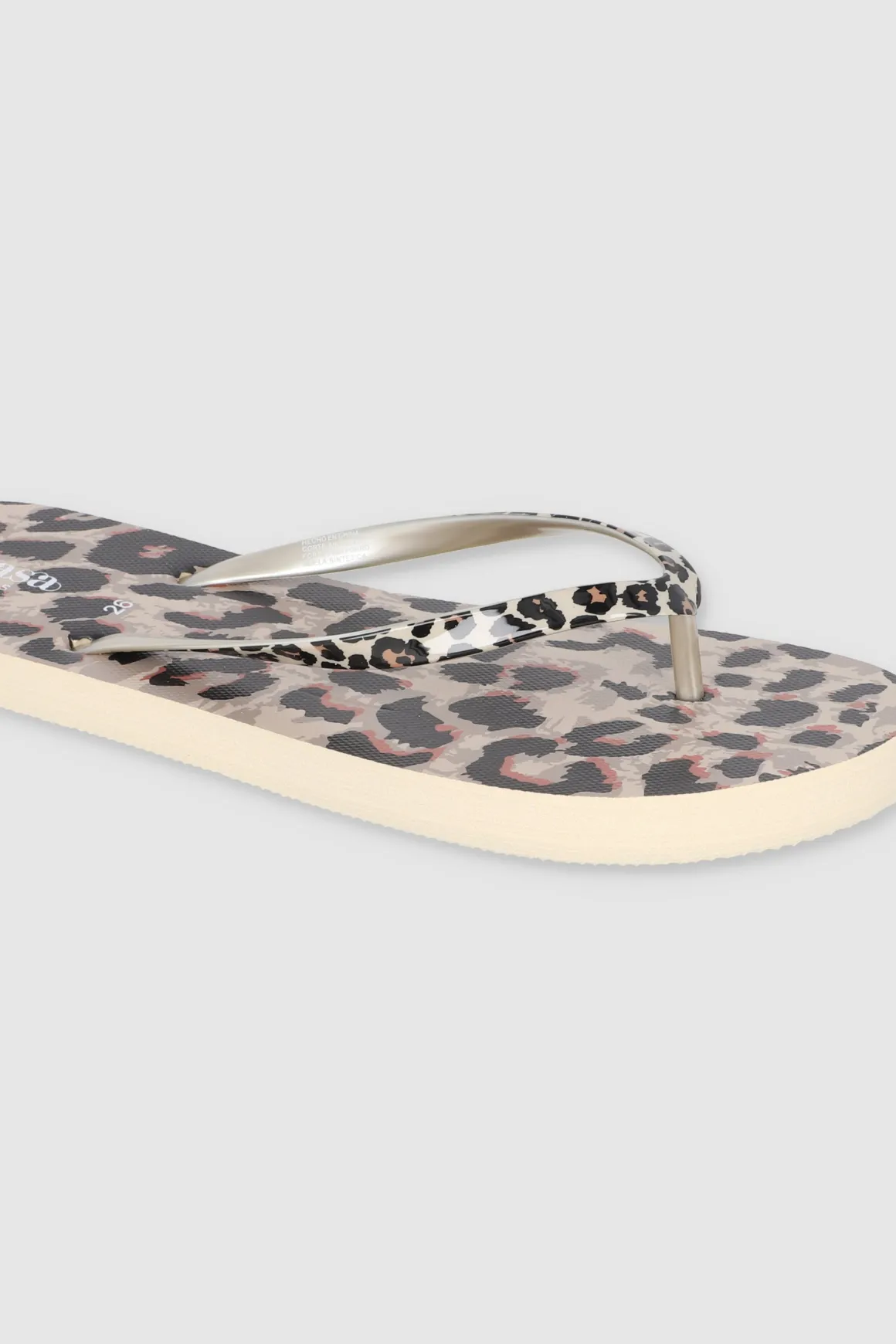 Flip Flops Animal Print Chinela