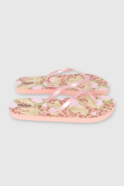 FLIP FLOPS ANIMAL PRINT ROSA
