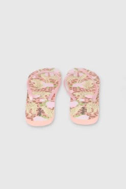 FLIP FLOPS ANIMAL PRINT ROSA