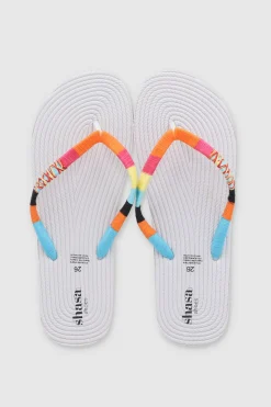 FLIP FLOPS CHINELA TEJIDA HILO