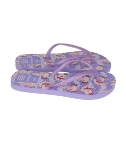 Flip flops estampado ajolotes