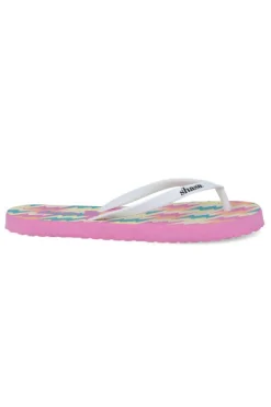 Flip flops estampado rayos multicolor
