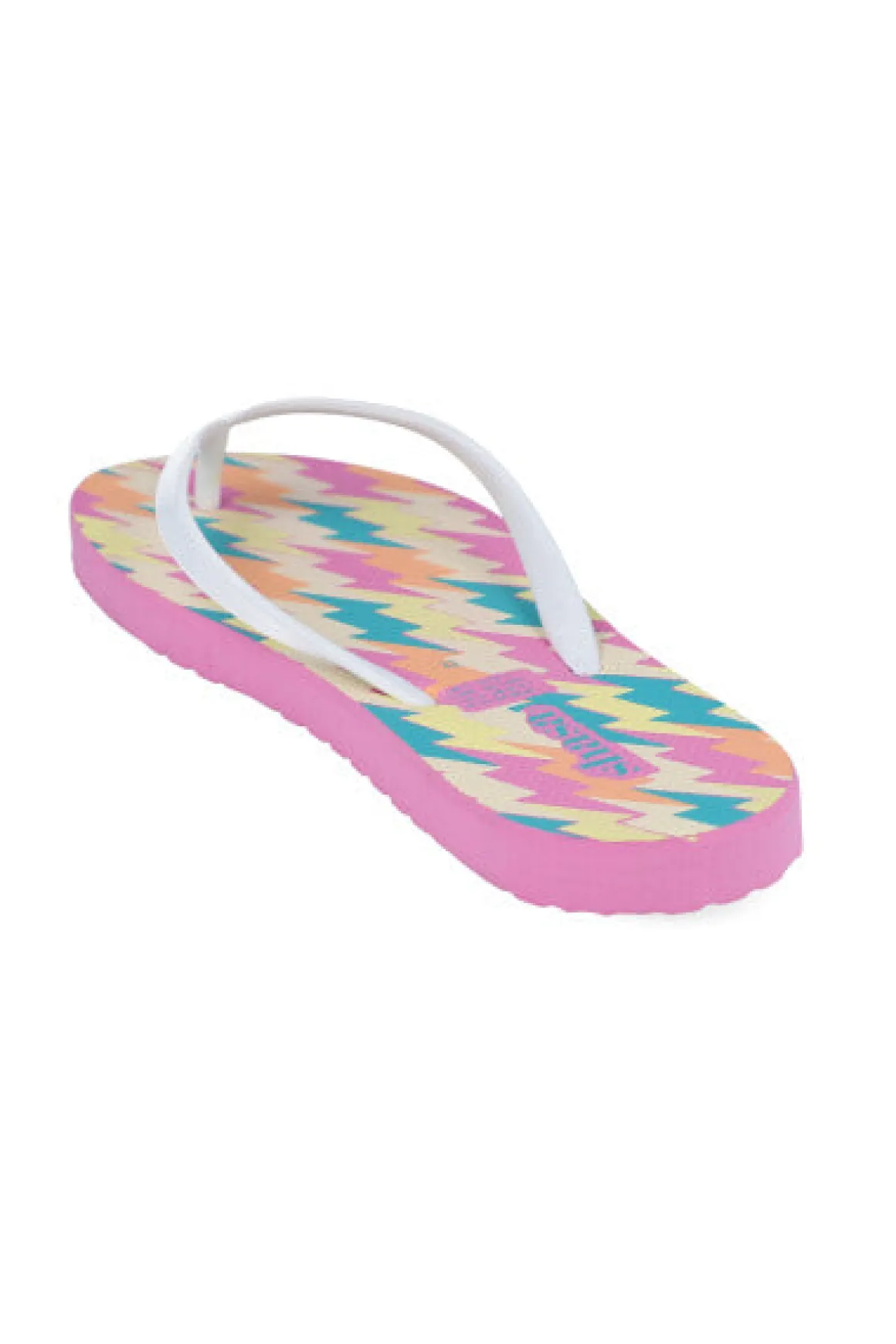 Flip flops estampado rayos multicolor