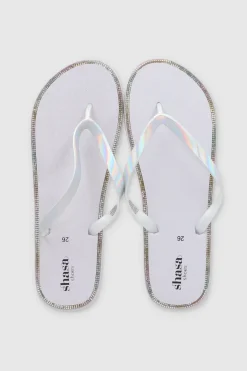 Flip Flops Iridiscentes Brillos