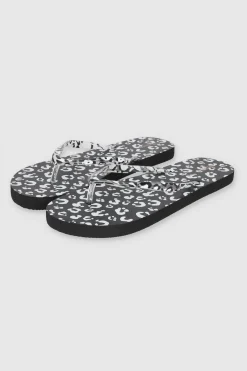 Flip Flops Monocolor Animal Print