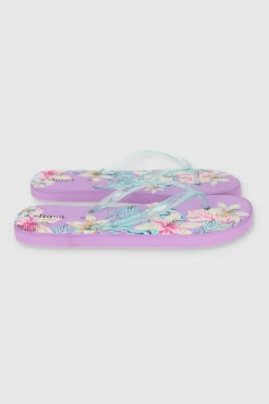 FLIP FLOPS TROPICAL GLITTER